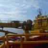 Recursos logísticos de planta de gas en el mar Mediterráneo