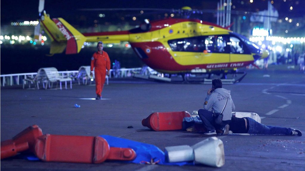 heridos en el atentado de NIza (Francia)