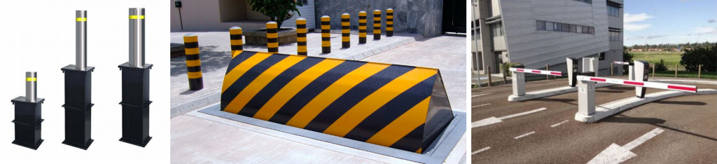 medidas de protección de zonas peatonales seguras