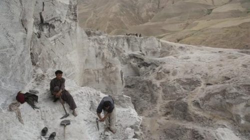 recursos naturales en Afganistán